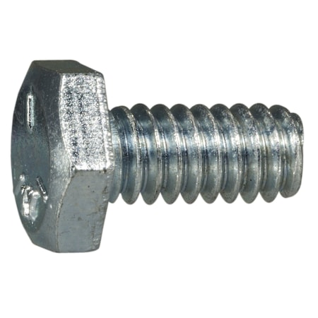 Midwest Fastener Grade 5, 1/4"-20 Hex Head Cap Screw, Zinc Plated Steel, 1/2 in L, 100 PK 00250